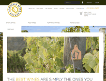 Tablet Screenshot of donnellyriverwines.com.au